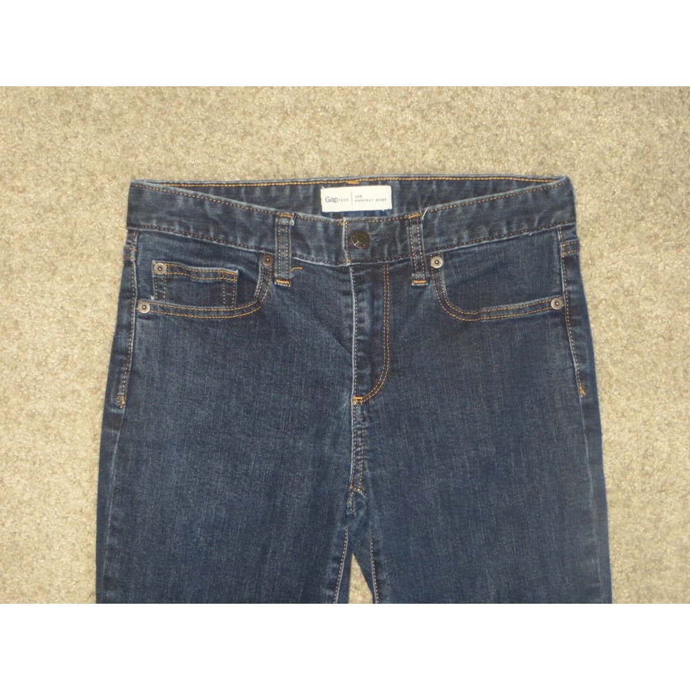Gap Perfect Boot Womens Jeans Size 26R 26 Regular - Picture 2 of 4